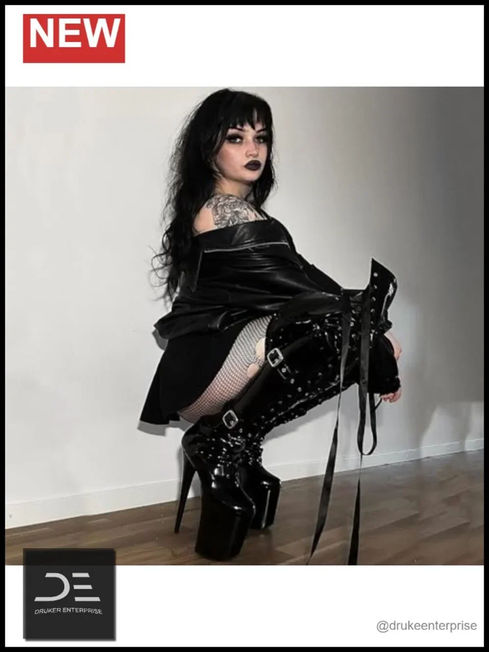 Over the Knee Thigh High Heel Boots 6 Inch Platform Stiletto Exotic Pole Dance